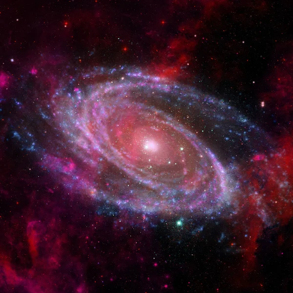 Sonsuz evrenin güzelliği. NASA tarafından döşenmiş bu görüntünün elemanları