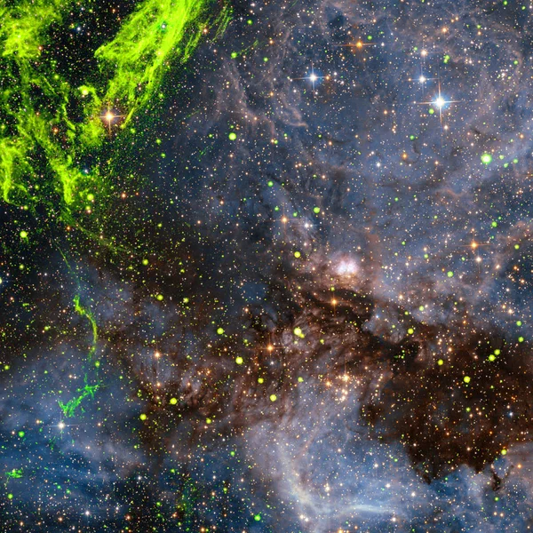 Piękno niekończącego się kosmosu. Elementy tego obrazu dostarczone przez NASA — Zdjęcie stockowe