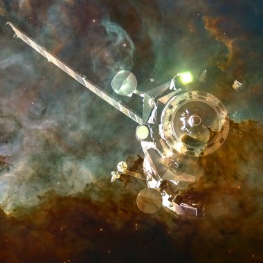 Uzay mekiği. Nasa tarafından döşenmiş bu görüntü unsurları