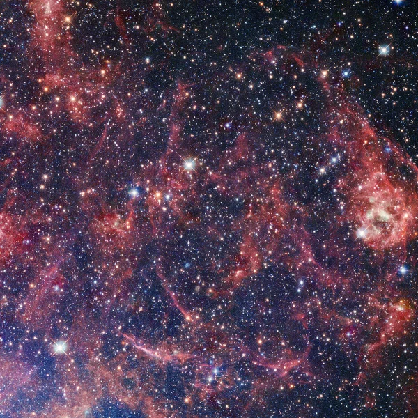 Univerzum jelenet a bolygók, csillagok és galaxisok a világűrben. — Stock Fotó
