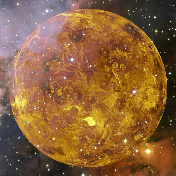 Planeta Venus. Elementos de esta imagen proporcionados por la NASA — Foto de Stock