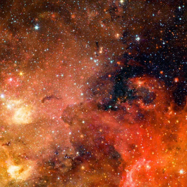 Magnifique beauté de Starfield quelque part dans l'espace profond . — Photo