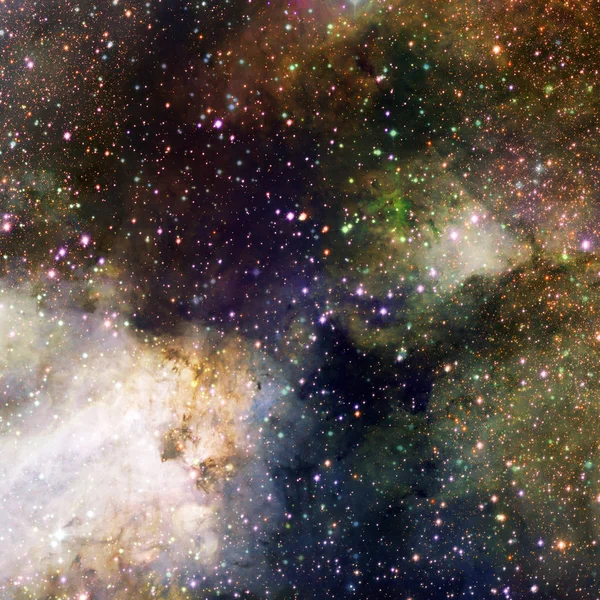 Nebulosa en el espacio exterior. Elementos de esta imagen proporcionados por la NASA —  Fotos de Stock