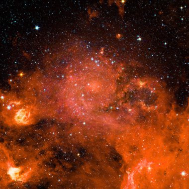 Sonsuz evren. Bu görüntünün elementleri NASA tarafından desteklenmektedir