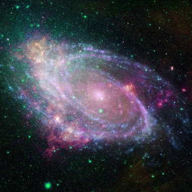 Sonsuz evren. Bu görüntünün elementleri NASA tarafından desteklenmektedir