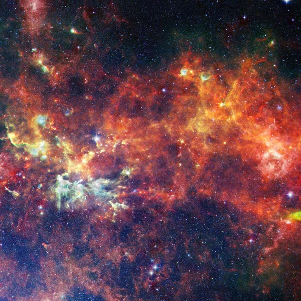 Skönhet i rymden. Delar av denna bild tillhandahålls av NASA — Stockfoto