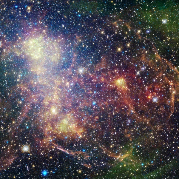 Universo cheio de estrelas, nebulosas e galáxias. — Fotografia de Stock