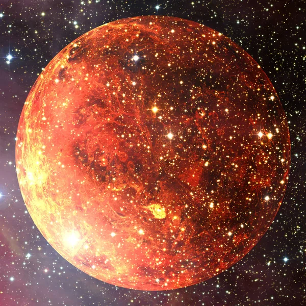 金星惑星。NASAによって提供されたこの画像の要素 — ストック写真