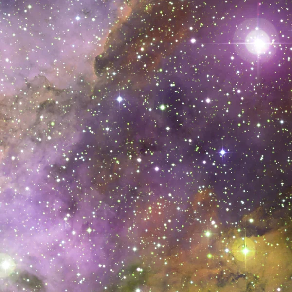 Uzaydan güzel Nebula. NASA tarafından döşenmiş bu görüntünün elemanları — Stok fotoğraf