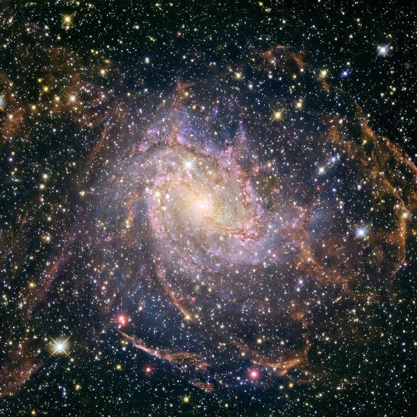 無限の宇宙。NASAによって提供されたこの画像の要素 — ストック写真
