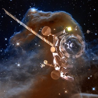 Uzay mekiği. Nasa tarafından döşenmiş bu görüntü unsurları