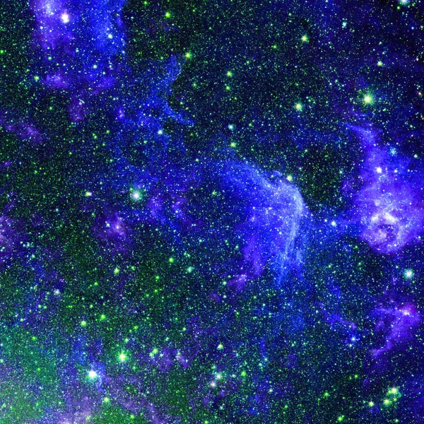 Impresionante belleza de campo estelar en algún lugar en el espacio profundo . — Foto de Stock