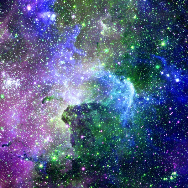 Frumuseţea cosmosului fără sfârşit. Elemente ale acestei imagini furnizate de NASA — Fotografie, imagine de stoc