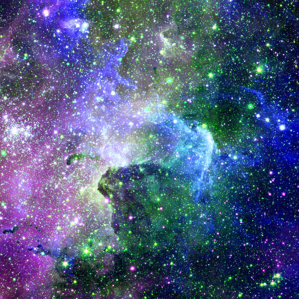 Красота бесконечного космоса. Элементы этого изображения предоставлены НАСА
