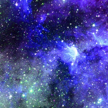 Soyut uzay duvar kağıdı. Nasa tarafından döşenmiş bu görüntünün elemanları