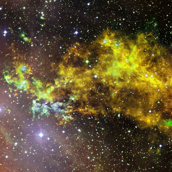 Туманність у космосі. Елементи цього зображення, надані НАСА. — стокове фото