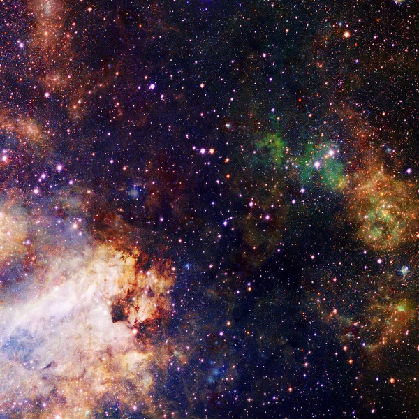 Impresionante belleza de campo estelar en algún lugar en el espacio profundo . —  Fotos de Stock