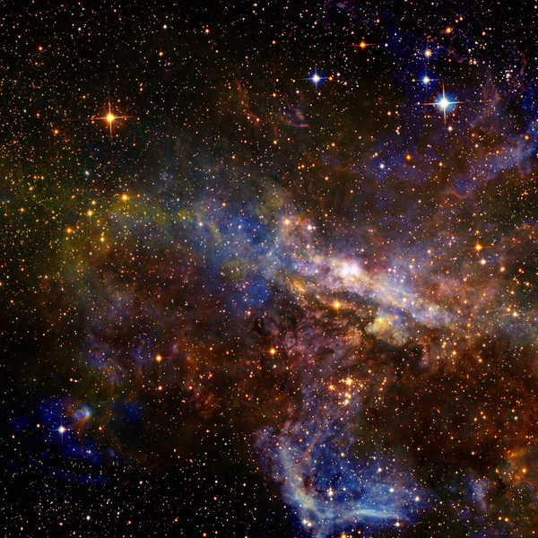 Красиві nebulaes в космічному просторі. Елементи цього зображення, що мебльована НАСА — стокове фото