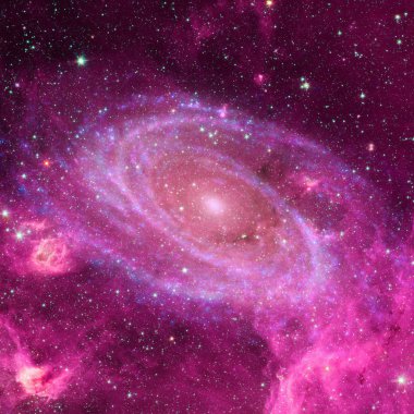 Derin uzayın güzelliği. Bu görüntünün elementleri NASA tarafından desteklenmektedir