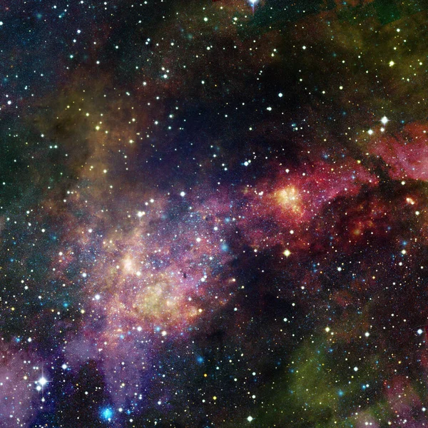Νεφέλωμα στο διάστημα. Στοιχεία αυτής της εικόνας που παρέχονται από τη NASA — Φωτογραφία Αρχείου