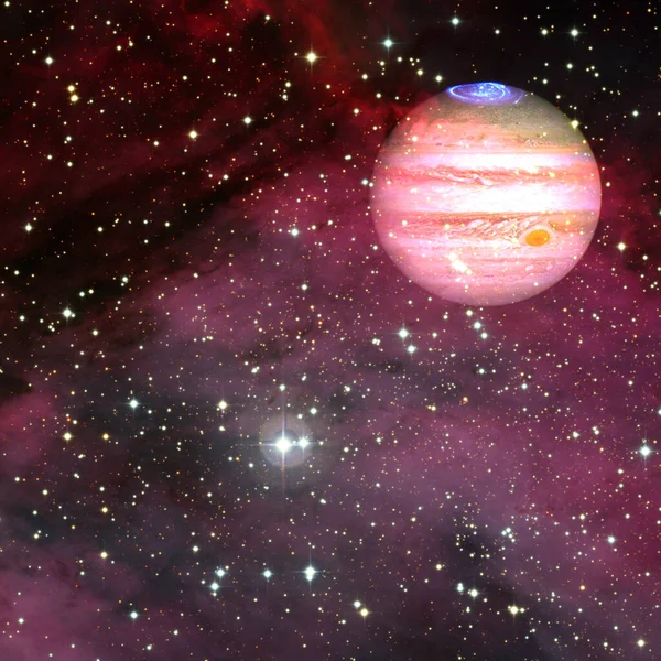 Planeta Júpiter. Elementos desta imagem fornecidos pela NASA — Fotografia de Stock