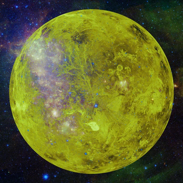 Pianeta Venere. Elementi di questa immagine forniti dalla NASA — Foto Stock