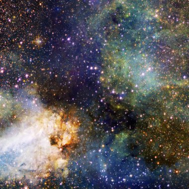 Evren yıldız, nebula ve galaksiyle dolu..