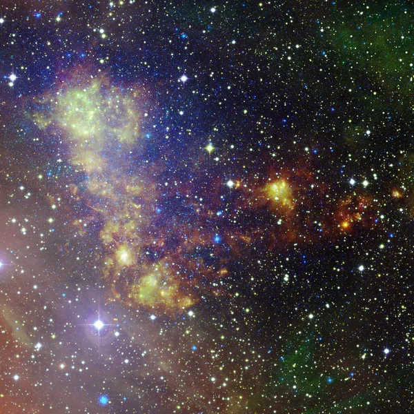 Nebulosa no espaço. Elementos desta imagem fornecidos pela NASA — Fotografia de Stock