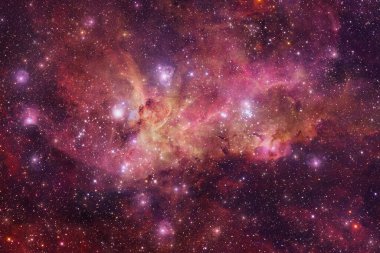 Uzay boşluğu. Bilim kurgu evreni. Bu görüntünün elementleri NASA tarafından desteklenmektedir