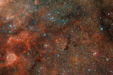 Yıldız kümesi. Starfield. Nebula. Bu görüntünün elementleri NASA tarafından desteklenmektedir.