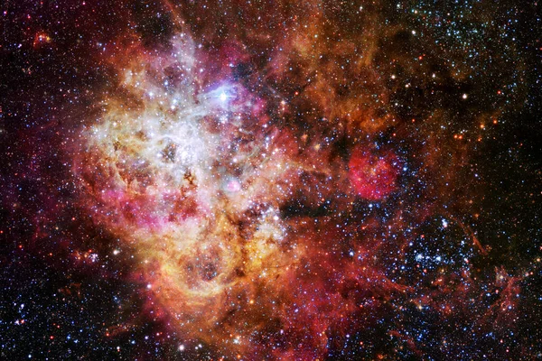 Kaunis Galaksi Jossain Ulkoavaruudessa Kosminen Tapetti Elementit Tämän Kuvan Kalustettu — kuvapankkivalokuva