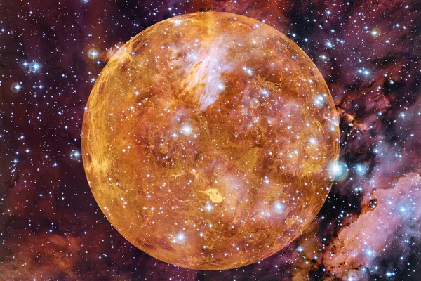 Pianeta Venere Sistema Solare Arte Del Cosmo Elementi Questa Immagine — Foto Stock