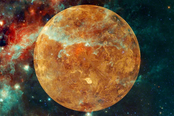 Planeten Venus Solsystemet Kosmos Konst Delar Denna Bild Tillhandahålls Nasa — Stockfoto