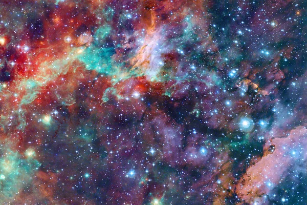 Aglomerado Estrelas Starfield Nebulosa Elementos Desta Imagem Fornecidos Pela Nasa — Fotografia de Stock