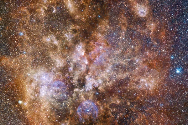 Yttre Rymden Kosmiskt Landskap Nebulosa Delar Denna Bild Tillhandahålls Nasa — Stockfoto