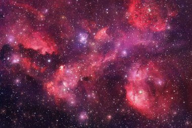 Uzay boşluğu. Bilim kurgu evreni. Bu görüntünün elementleri NASA tarafından desteklenmektedir