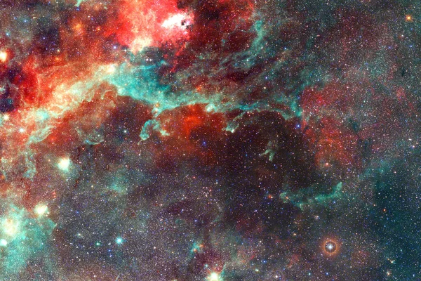 Nebulosa Cúmulo Estrellas Espacio Profundo Arte Ciencia Ficción Elementos Esta —  Fotos de Stock