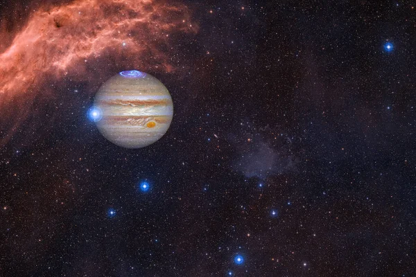 Jupiter Sistemul Solar Arta Cosmosului Elemente Ale Acestei Imagini Furnizate — Fotografie, imagine de stoc