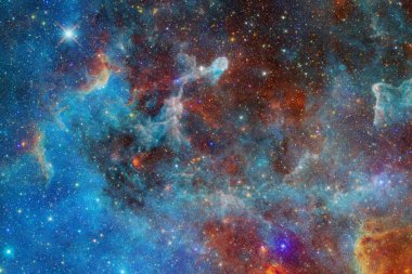 Sonsuz evrenin harikası. Bilim kurgu duvar kağıdı. Bu görüntünün elementleri NASA tarafından desteklenmektedir.