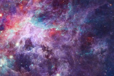 Yıldız kümesi. Starfield. Nebula. Bu görüntünün elementleri NASA tarafından desteklenmektedir.