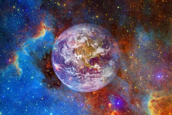 지구. 태양계. NASA 가 제공 한 이형상의 요소들 — 스톡 사진