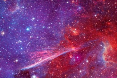 Dış uzayda yıldızları ve galaksileri olan sonsuz evren. Kozmos sanatı. Bu görüntünün elementleri NASA tarafından desteklenmektedir.