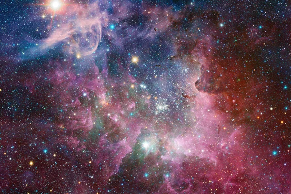 Sternenfeld Kosmos Kunst Elemente Dieses Von Der Nasa Bereitgestellten Bildes — Stockfoto