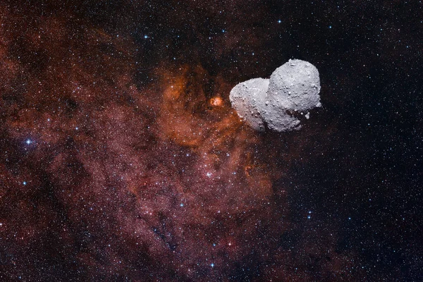 Asteroid Vesmír Science Fiction Prvky Tohoto Snímku Poskytla Nasa — Stock fotografie