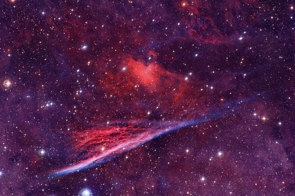Космическое искусство. Старфилд. Потрясающие туманности. Элементы этого изображения предоставлены НАСА.