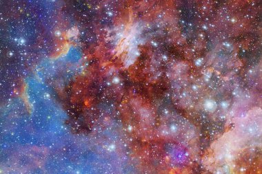 Sonsuz evrenin harikası. Bilim kurgu duvar kağıdı. Bu görüntünün elementleri NASA tarafından desteklenmektedir.