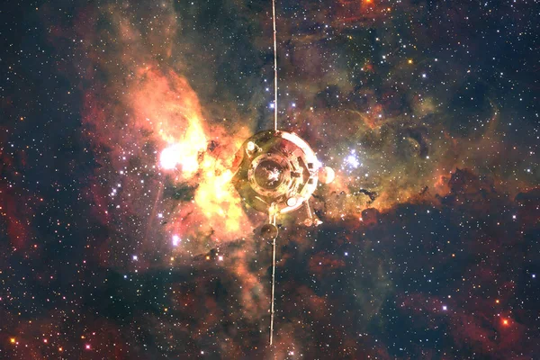 Ruimteschepen Lanceren Ruimte Kosmos Kunst Elementen Van Deze Afbeelding Geleverd — Stockfoto