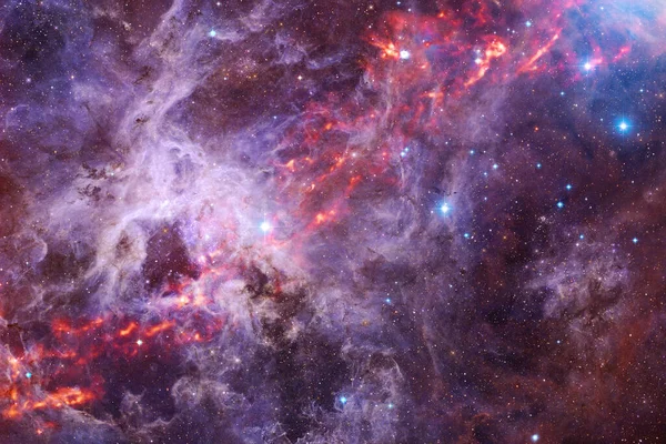 Univers Sans Fin Avec Étoiles Galaxies Dans Espace Art Cosmique — Photo