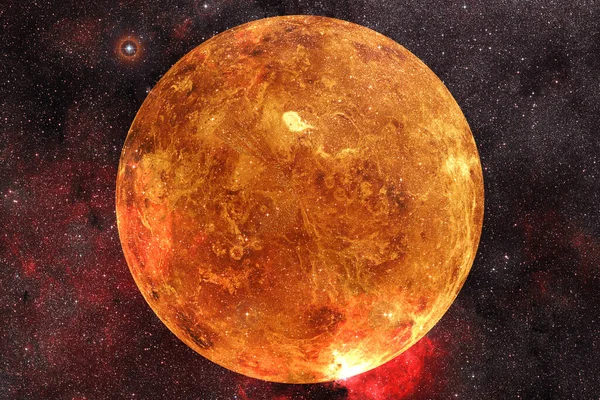 Planeten Venus Solsystemet Kosmos Konst Delar Denna Bild Tillhandahålls Nasa — Stockfoto