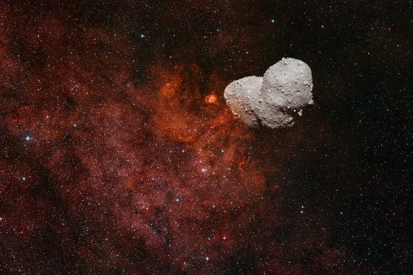 Asteroid Vesmír Science Fiction Prvky Tohoto Snímku Poskytla Nasa — Stock fotografie